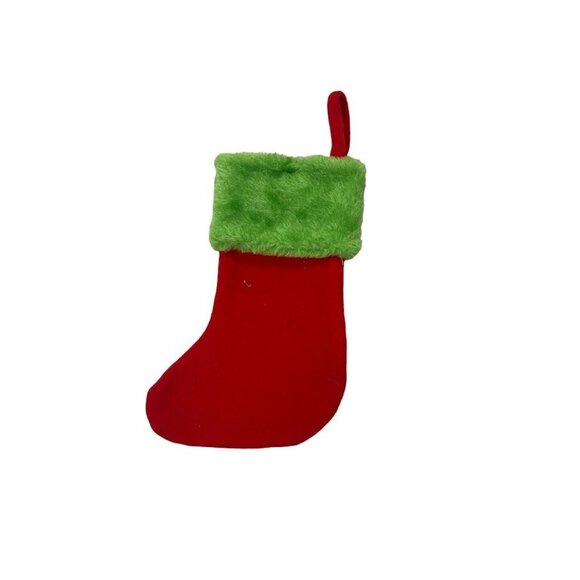 "Elf" Mini  Christmas Stocking - Picture 2 of 2